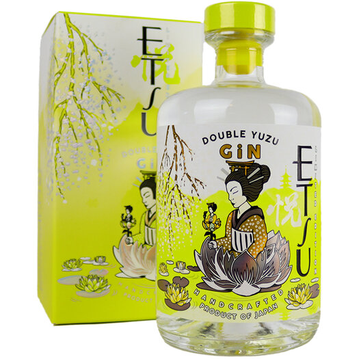 Etsu Double Yuzu Gin Japonais 43%, 70 cl –