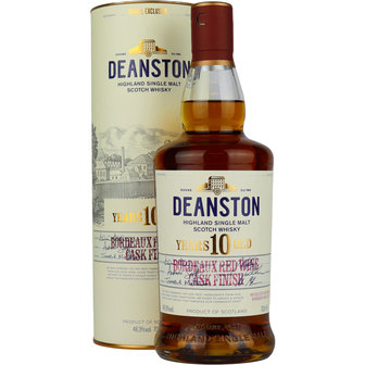 Deanston 10 Years Bordeaux Cask Finish 70cl