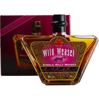 Wild Weasel Single Malt Whisky Red Port Cask Finish 50cl