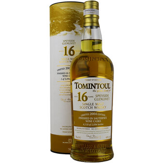 Tomintoul 16 Years Sauternes Cask 70cl