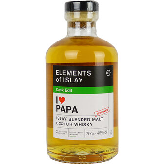 Elements of Islay Cask Edit I Love Papa 70cl