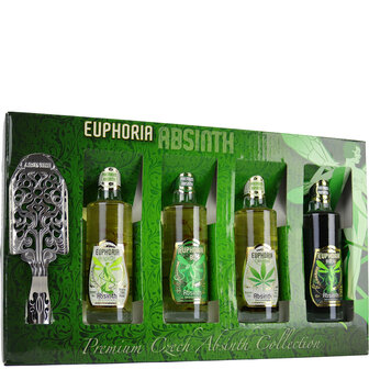 Euphoria Absinth with Spoon 4x50ml