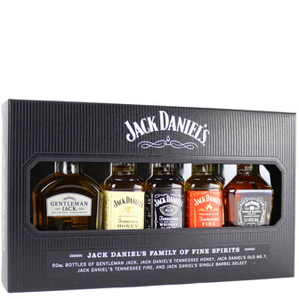 Jack Daniel&#039;s Giftpack 5x50ml