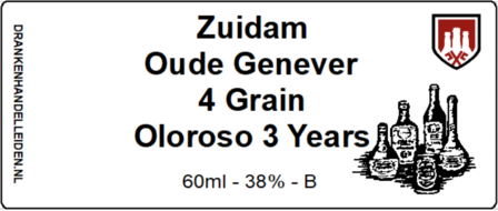 Zuidam Oude Genever Special 28 Sample 6cl