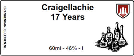 Craigellachie 17 Years Sample 6cl