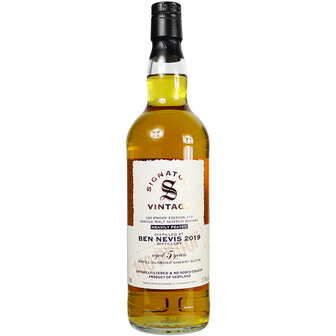 Ben Nevis 2019 5 Years Signatory Vintage 70cl