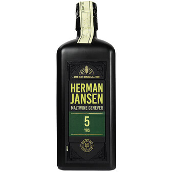 Herman Jansen Maltwine Genever 5 Years 70cl