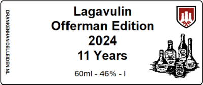 Lagavulin Offerman Edition 2024 Sample 6cl