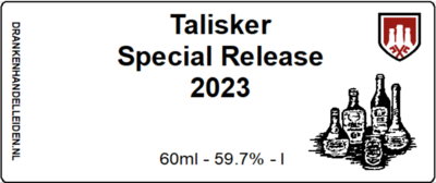 Talisker Special Release 2023 Sample 6cl