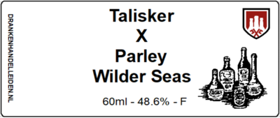Talisker Parley Wilder Seas Sample 6cl