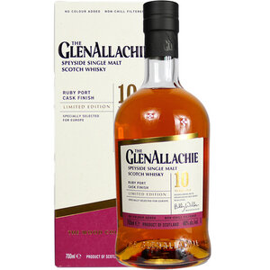 GlenAllachie 10 Years Ruby Port Cask Finish 70cl