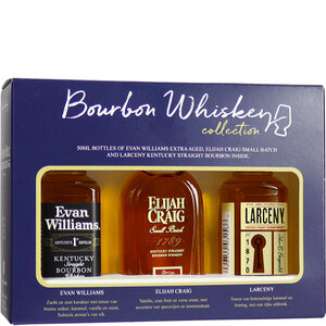 Bourbon Whiskey Collection 3x50ml