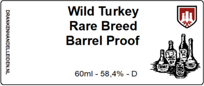 Wild Turkey Rare Breed Sample 6cl